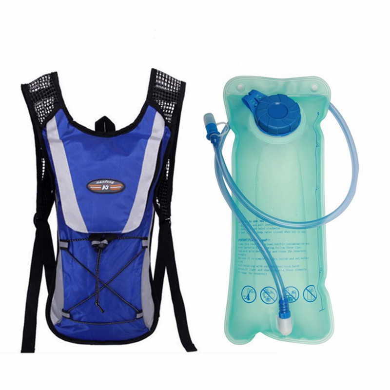 Mountain Biking Backpack - Bicycle Bag With 2L Water Bag