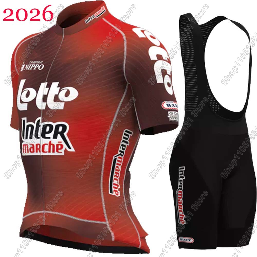 Mountain Biking Uniform - Lotto Cycling 2026 Jersey Set Mens