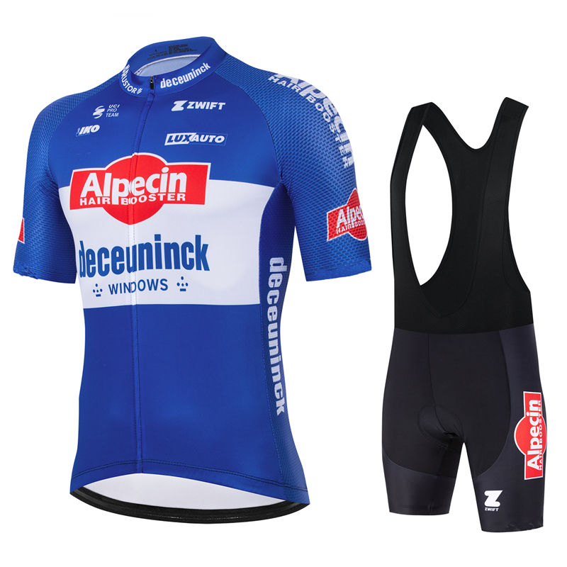 Mountain Biking Uniform - Alpecin Cycling Jersey Sets Summer Short