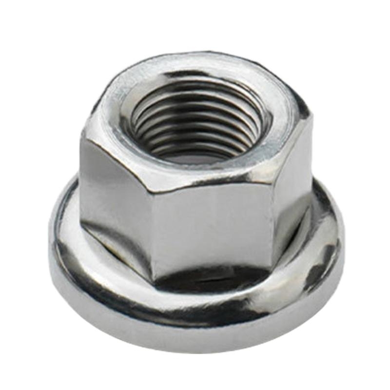 Picture Of Mountain Biking - Hub Nut for Fixed Gear Bike