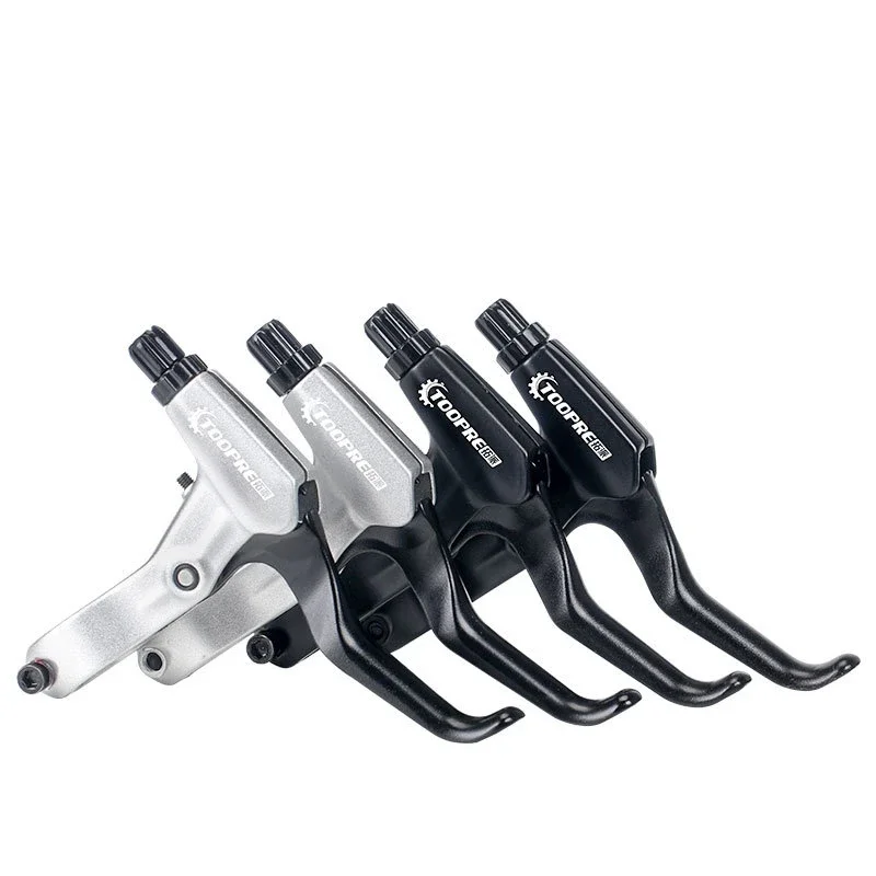 Picture Of Mountain Biking - TOOPRE Mountain Bike Three-finger Brake Lever