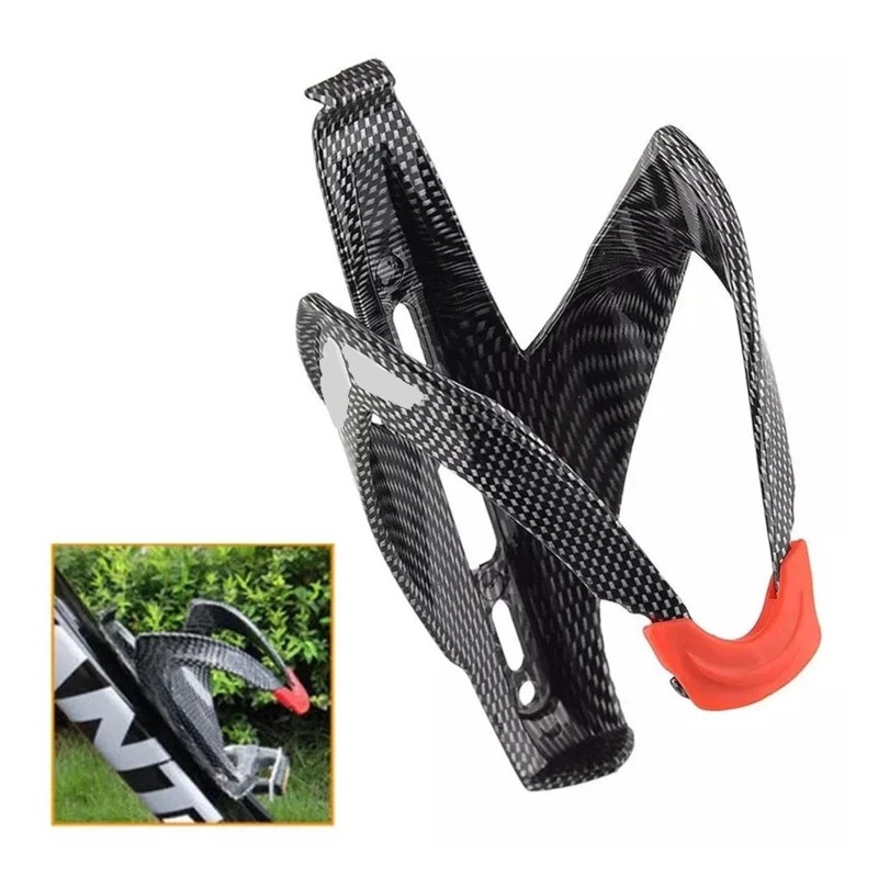 Mountain Biking Brands - Bicycle Water Bottle Cage Carbon Fiber