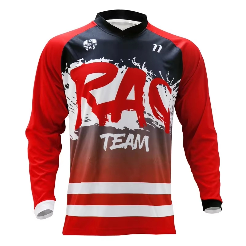 Mountain Biking Jersey - Long Sleeve MTB Racing Jersey Family