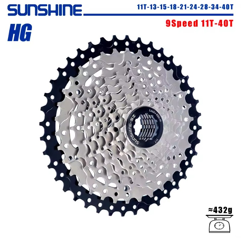 SUNSHINE 9 speed cassette 11 3 - Cassette 11 Speed ulasan dan harga