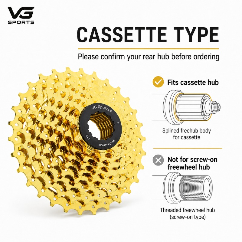VG SPORTS Bicycle Cassette 8 9 - Cassette 11 Speed ulasan dan harga