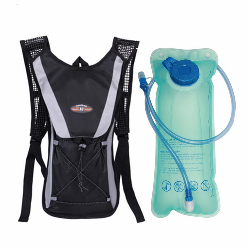 Bicycle Bag With 2L Water Bag  - Mountain Biking Backpack ulasan dan harga