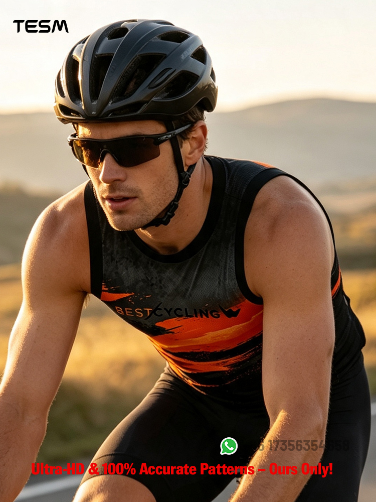 Kid Men Sleeveless Vest Breath - Mountain Biking Jersey ulasan dan harga