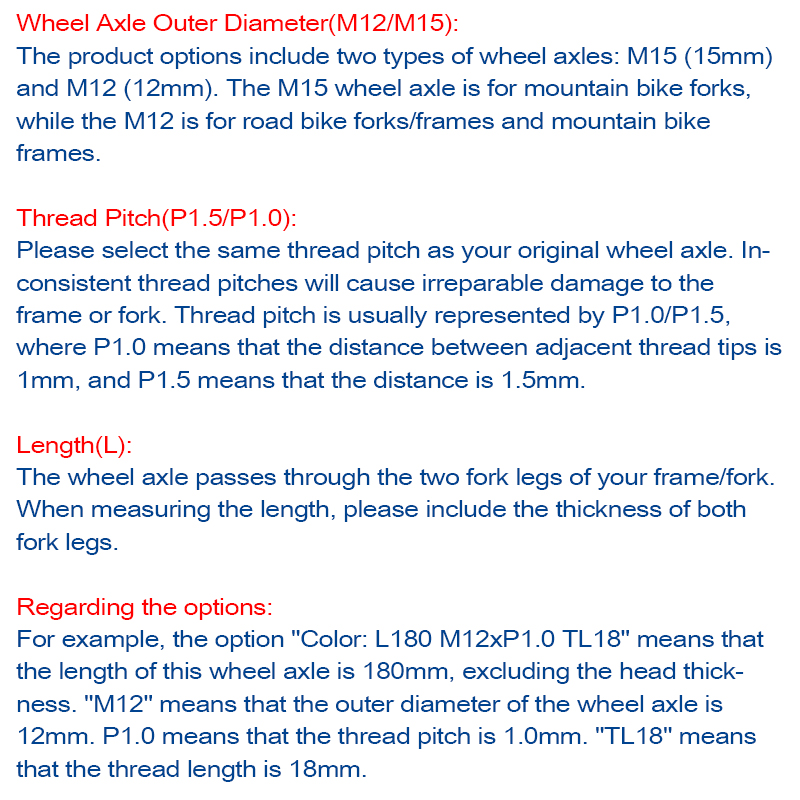 Thru Axle Skewers For MTB Road - Mountain Biking History ulasan dan harga
