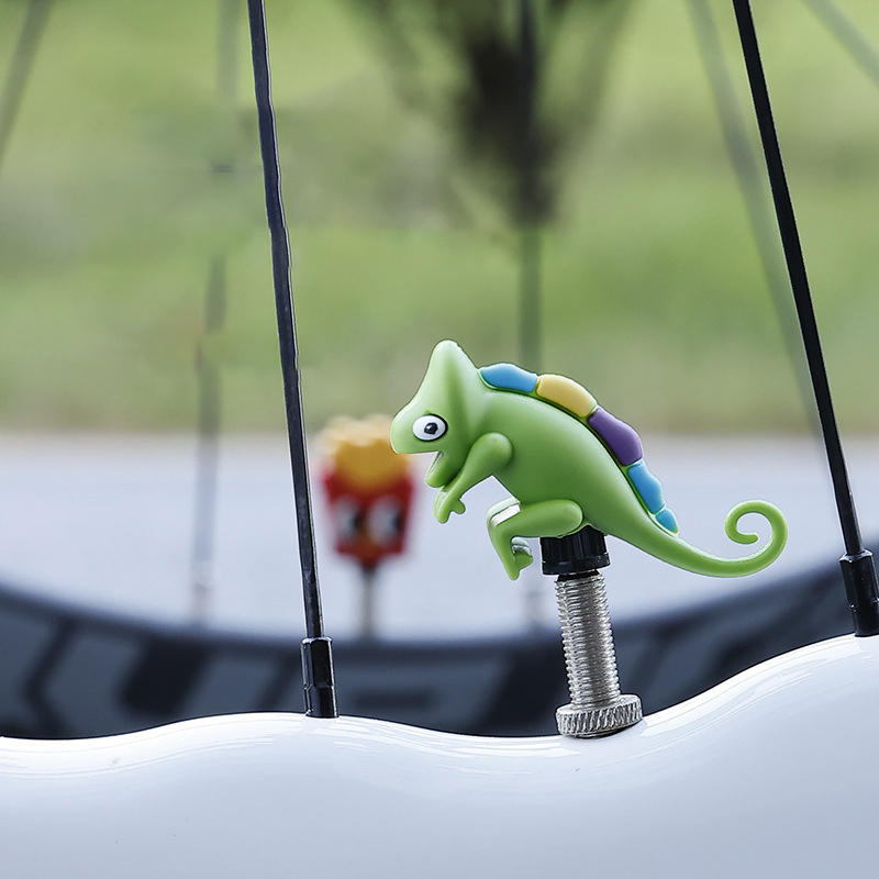 -New Bicycle Air Nozzle Cap Ro - Mountain Biking Cartoon ulasan dan harga
