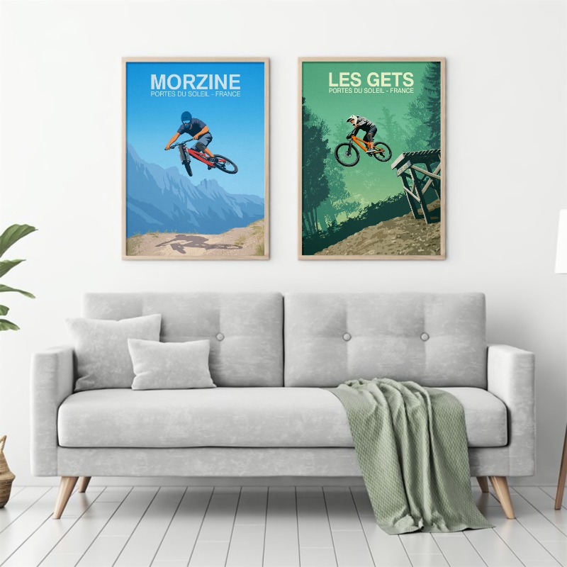 Mountain Bike Trail Poster Sno - Picture Of Mountain Biking ulasan dan harga