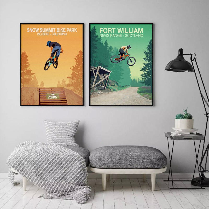Mountain Bike Trail Poster Sno - Picture Of Mountain Biking ulasan dan harga
