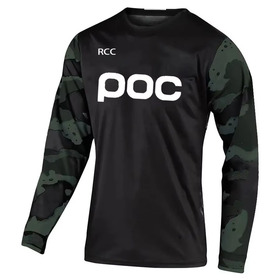 MTB Downhill Mountain Bike Lon - Mountain Biking Jersey ulasan dan harga