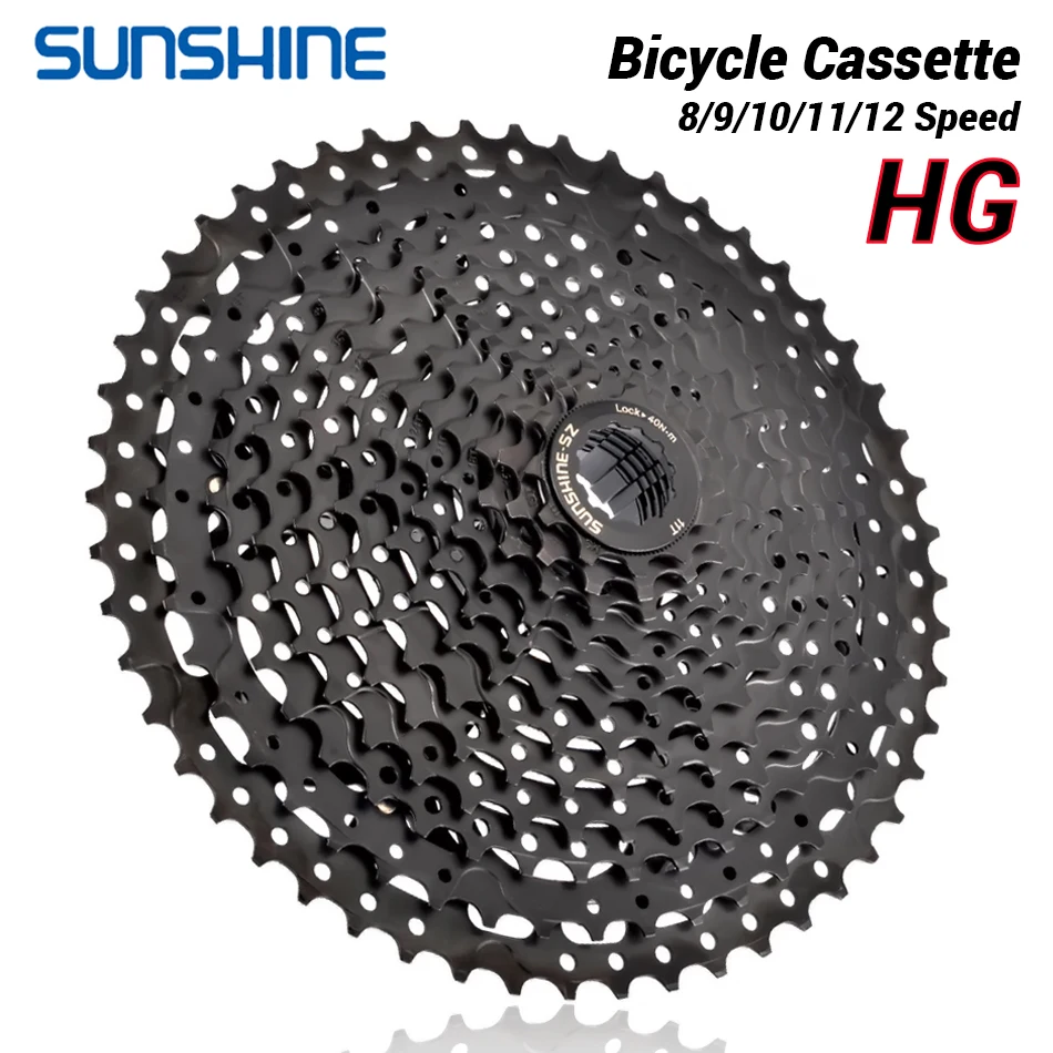 SUNSHINE Bicycle Cassette Blac - Cassette 11 Speed ulasan dan harga