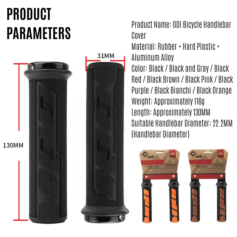 ODI RG98 Rubber Lock-on Handle - Mountain Biking Downhill ulasan dan harga