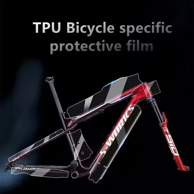 Road Bike Frame Decal Clear Sc - Mountain Biking History ulasan dan harga