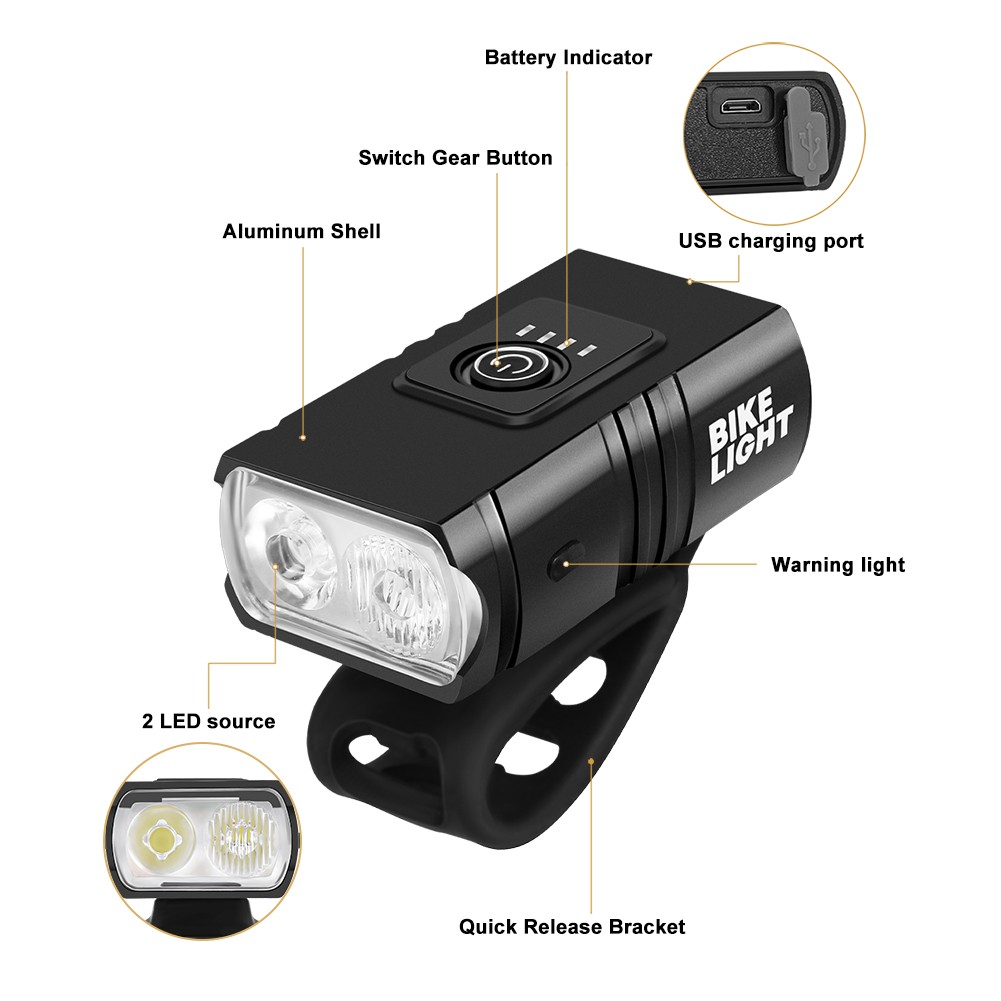 Super Bright Bike Light Set Re - Mountain Biking Zone 2 ulasan dan harga