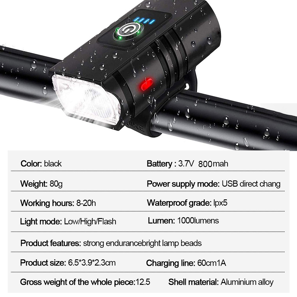 Super Bright Bike Light Set Re - Mountain Biking Zone 2 ulasan dan harga