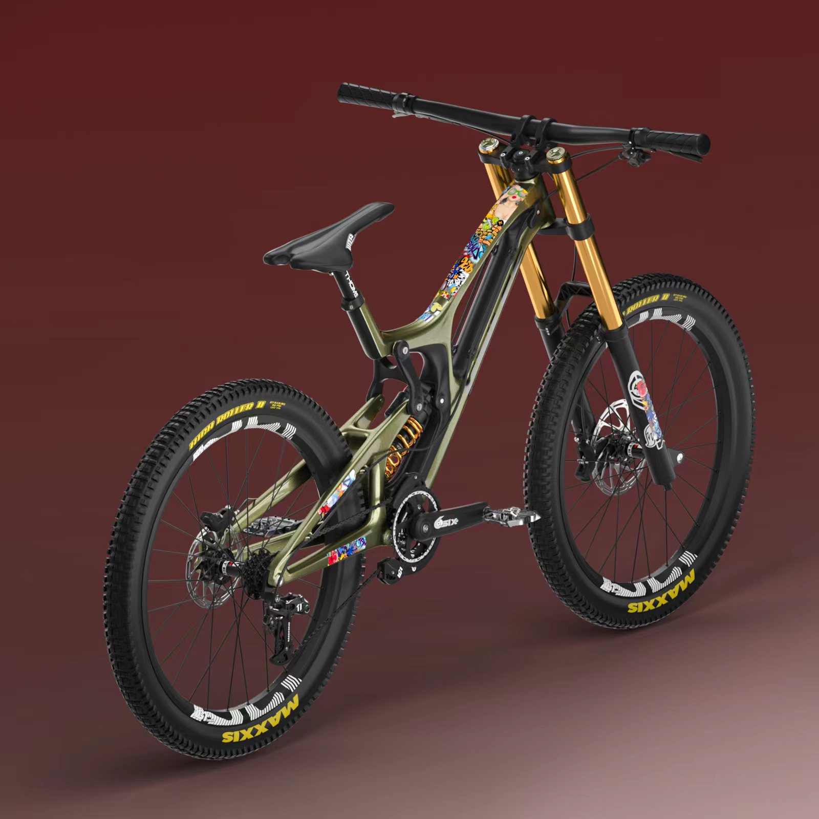 ENLEE Bike Protection Film Mou - Mountain Biking History ulasan dan harga
