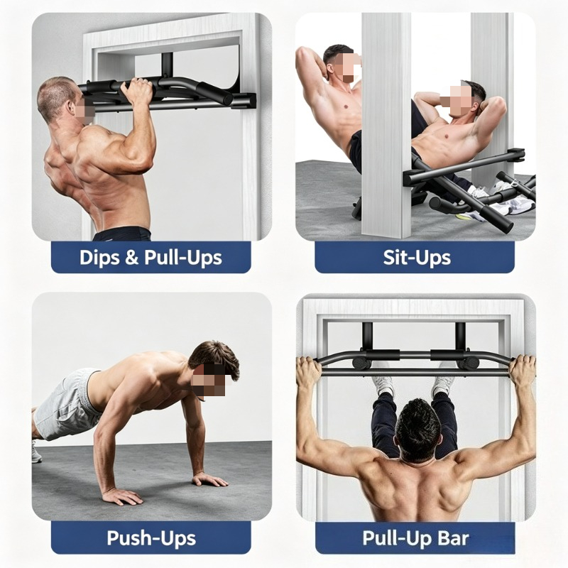 Portable Door Frame Chin-Up Ba - Mountain Biking History ulasan dan harga