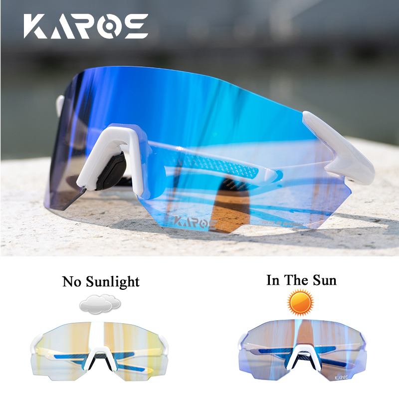 KAROS Photochromic Cycling Gla - Mountain Biking Sunglasses ulasan dan harga
