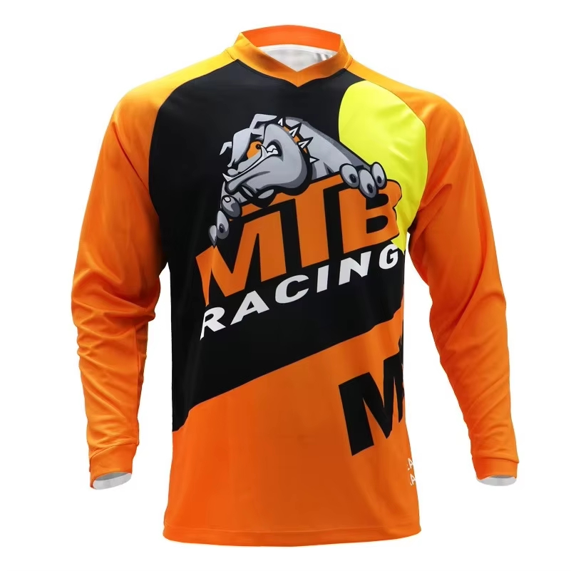 Long Sleeve MTB Racing Jersey  - Mountain Biking Jersey ulasan dan harga