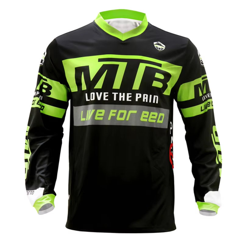 Long Sleeve MTB Racing Jersey  - Mountain Biking Jersey ulasan dan harga